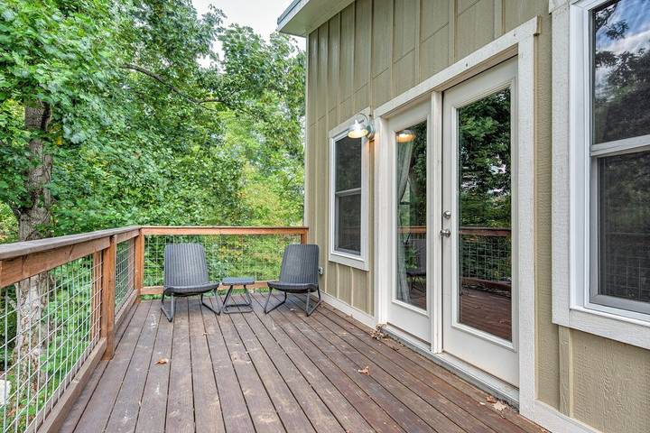 Vacation rental for 6 people, with terrace and yard in Woodfin (NC)