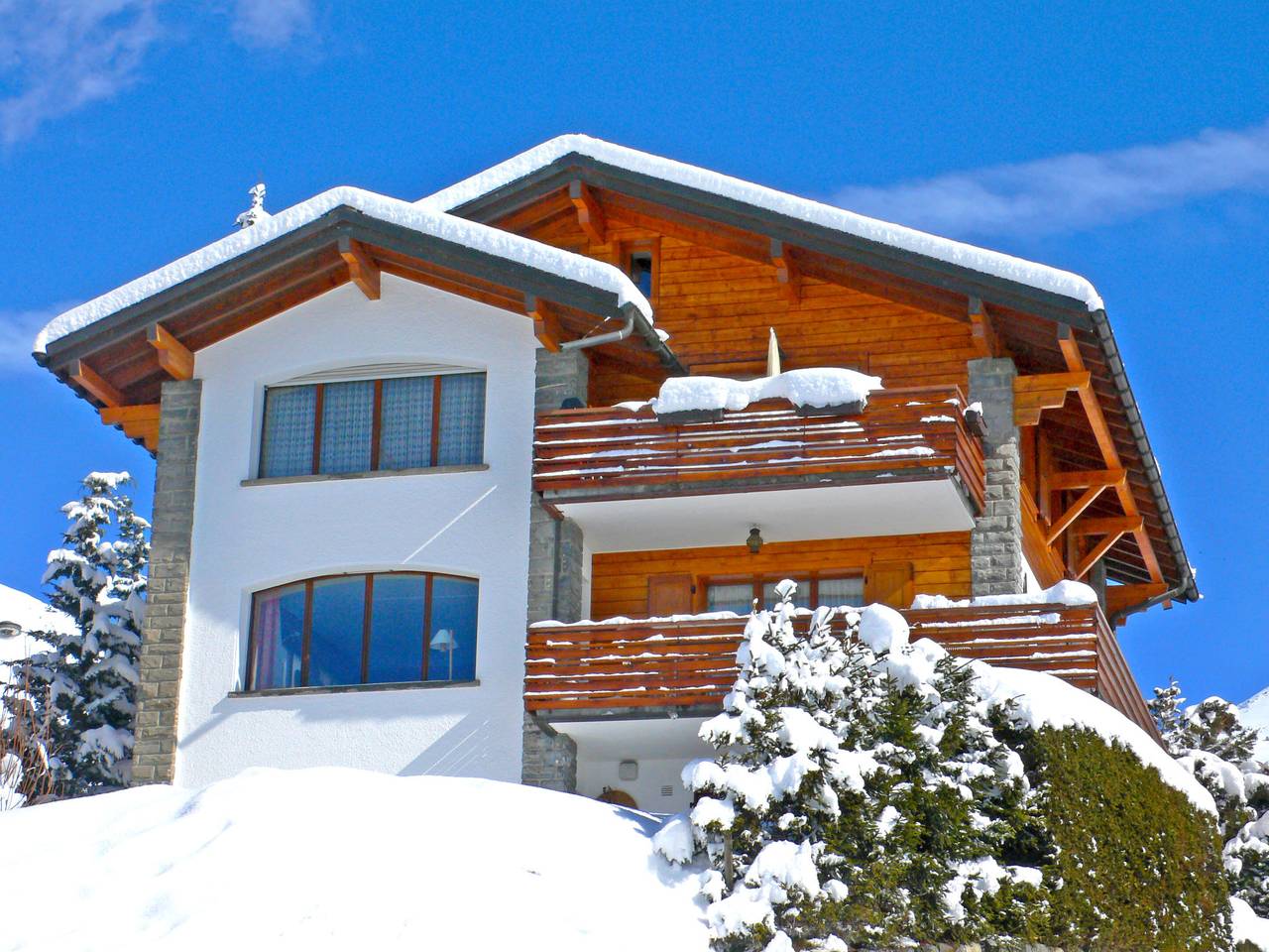 Entire apartment, La Toura in Bagnes, Wallisian Alps