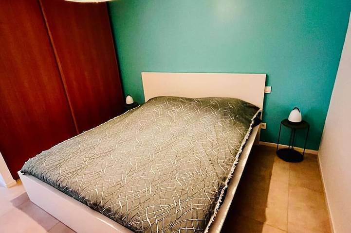 Ganze Wohnung, Grand Appartement, en rez de Jardin vue sur la Montagne et Maquis au Calme in Sotta, Sartène und Umgebung