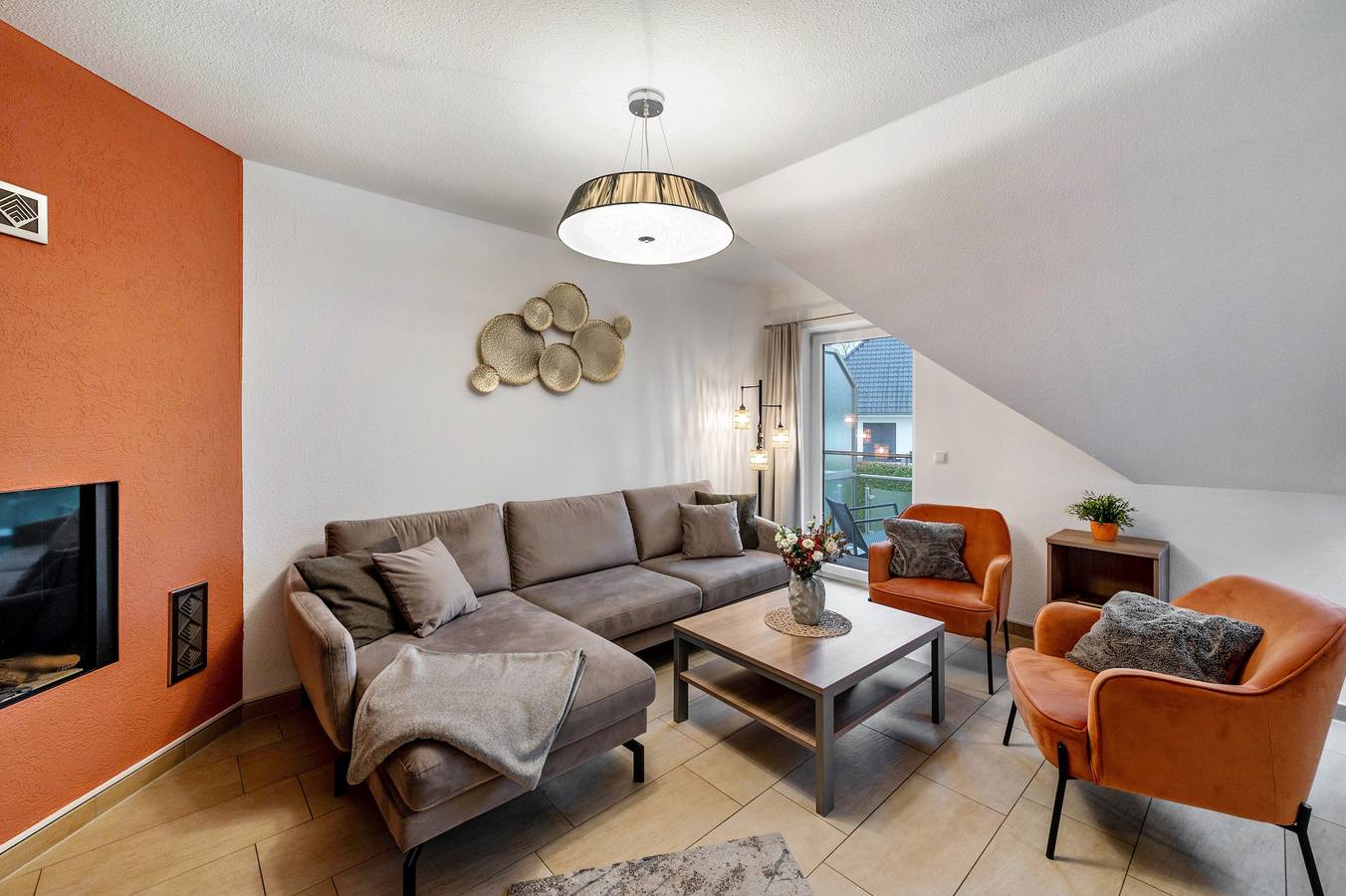 Ganze Wohnung, Ferienwohnung 'Domizil Eden - Obergeschoss' mit Seeblick, privater Terrasse und Wlan in Göhren-Lebbin, Fleesensee