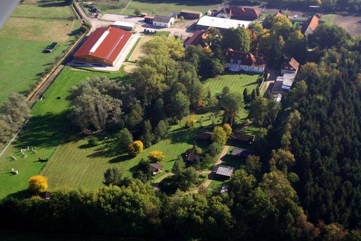 Ferienhaus für 4 Personen, mit Garten und Ausblick in Eschede