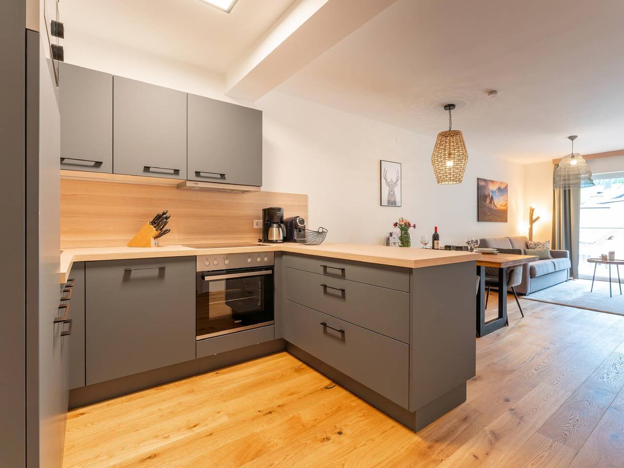 Geheel appartement, Stijlvol appartement met uitstekend comfort in Mauterndorf, Lungau