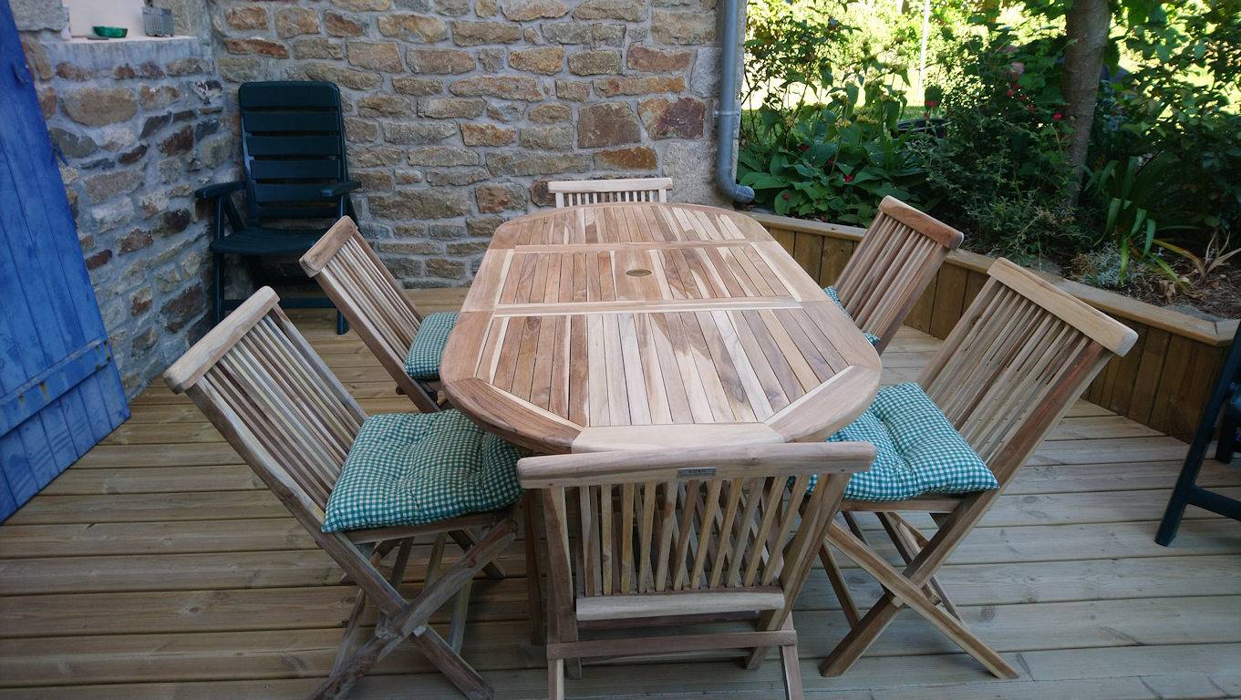 Maison au bord de la mer avec jardin clos - Bretagne in Plestin-les-Grèves, Ceinture Dorée