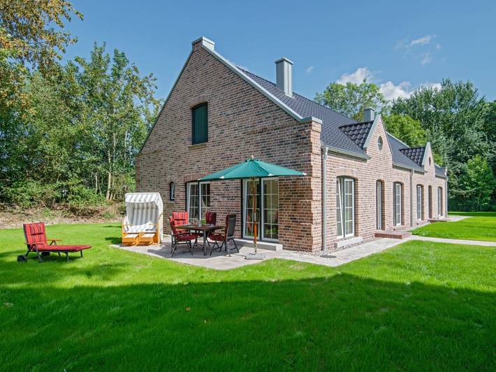 Ferienhaus für 4 Personen, mit Terrasse und Garten sowie Sauna in Vitzdorf
