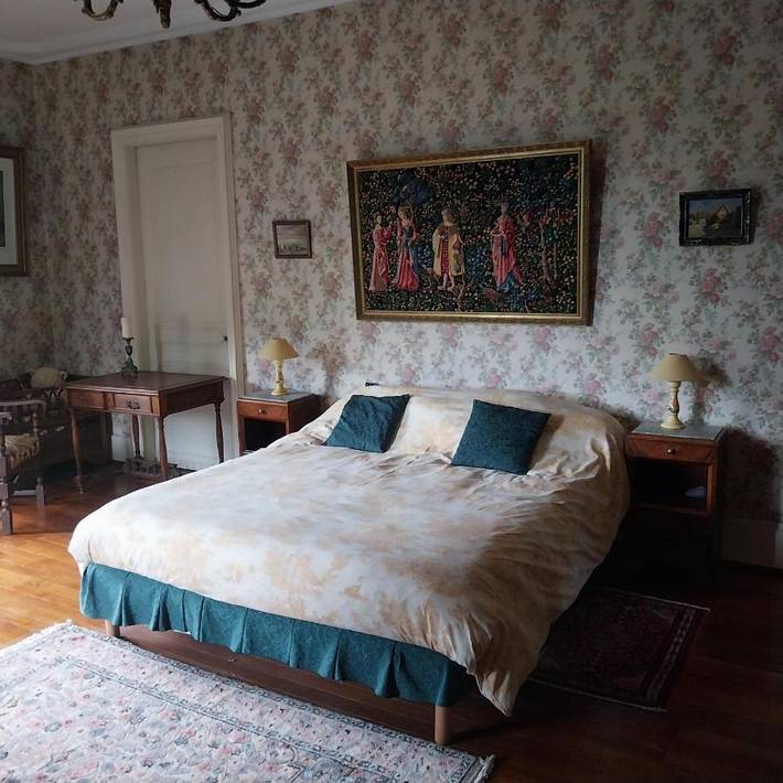 Chambre d’hôte pour 2 personnes, avec Terrasse ainsi que Jardin et Vue