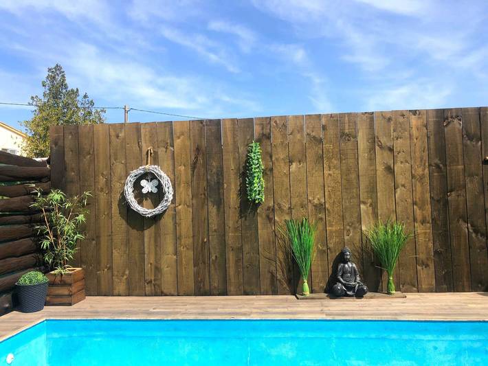 Chalet para 14 personas, con piscina y jardín en Tierra de Pinares (Cuéllar) - 2