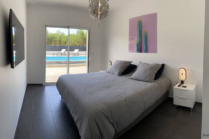 Location de vacances pour 8 personnes, avec jardin et terrasse à Saubion - 4