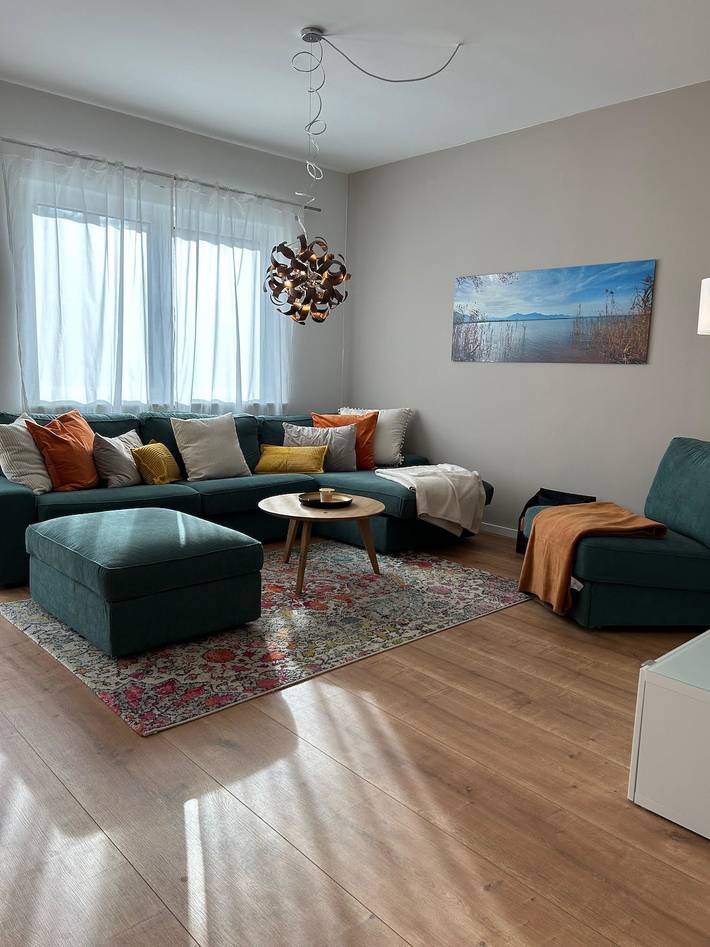 Ferienhaus für 7 Personen, mit Terrasse und Garten sowie Sauna in Marquartstein