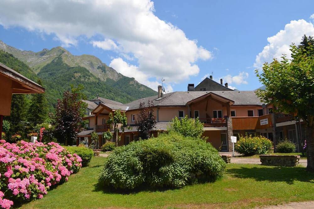Apartamento entero, 1.o piso, vista bosque, fitness, piscina, parking, tv, 34m², Guzet in Aulus-les-Bains, Parque Natural Regional de los Pirineos de Ariège
