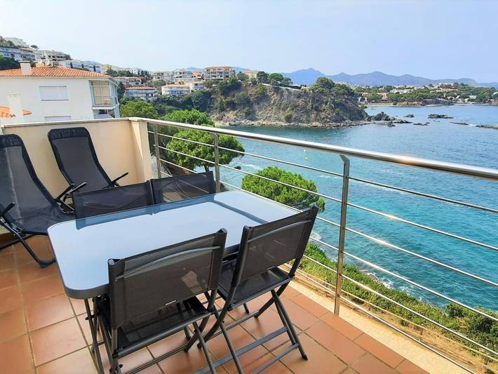 Ferienwohnung für 3 Personen, mit Terrasse an der Costa Brava