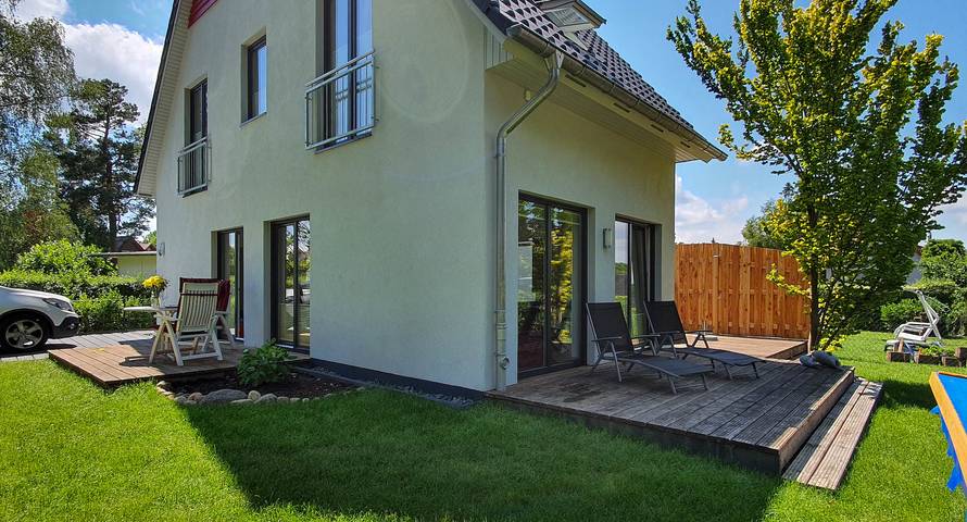 Ferienhaus für 4 Personen, mit Terrasse und Garten sowie Seeblick in Göhren-Lebbin - 4