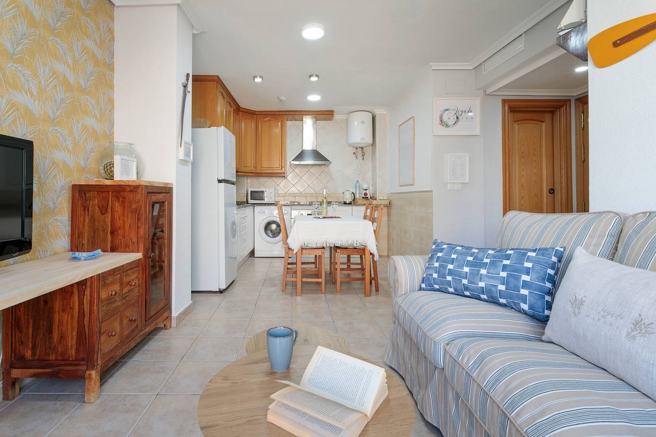 Hel lägenhet, Apartment "Legado Marino" with Balcony & Wi-Fi in Santa Pola, Costa Blanca