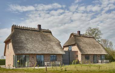 Ferienhaus für 5 Personen, mit Sauna und Ausblick sowie Garten und Seeblick in Geltinger Bucht