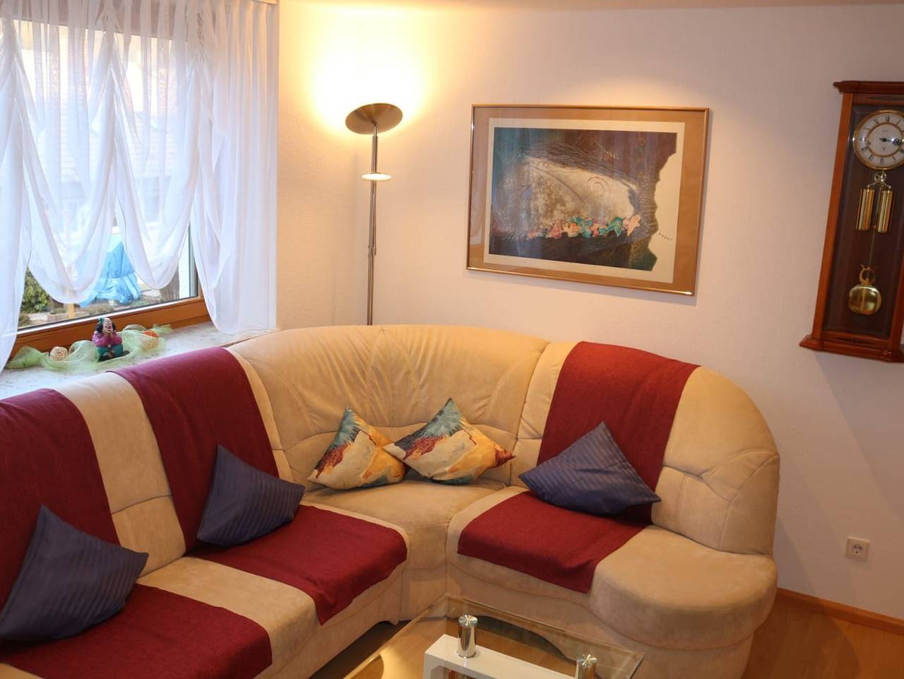 Ganze Wohnung, Ferienwohnung '45qm' mit Bergblick, Gemeinschaftsgarten und Wi-Fi in Schonach, Südschwarzwald