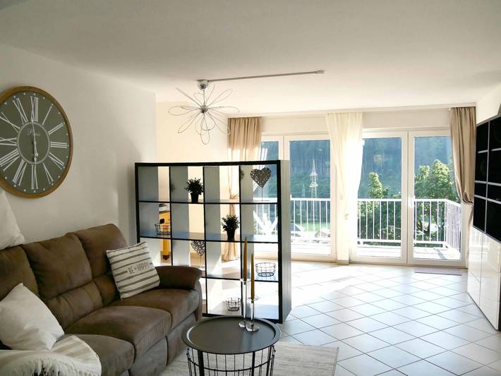 Ferienwohnung für 3 Personen, mit Balkon und Ausblick, mit Haustier in Plettenberg - 3