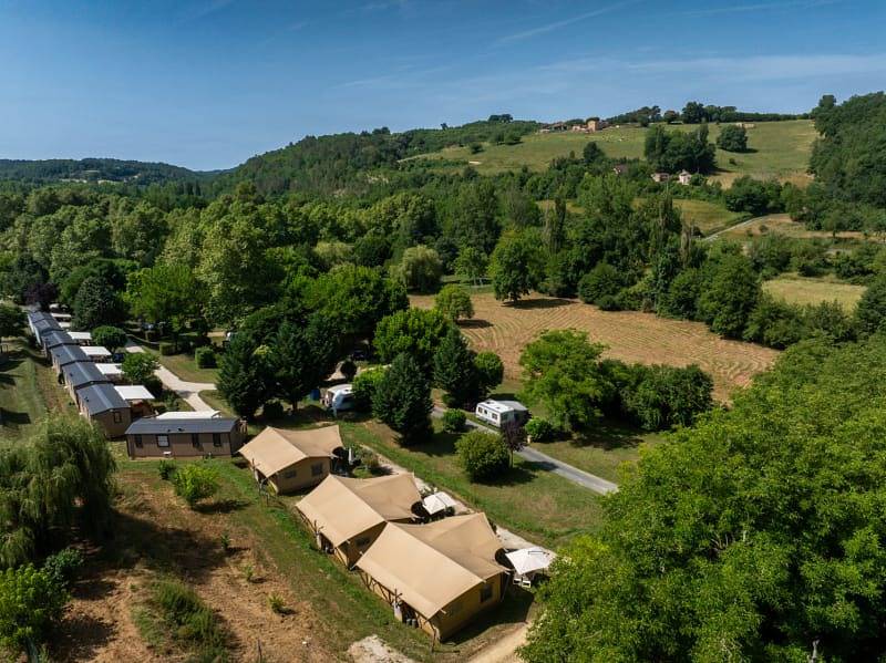 Rcn le Moulin de la Pique — Safari tent Grives in Belvès, Périgord Noir