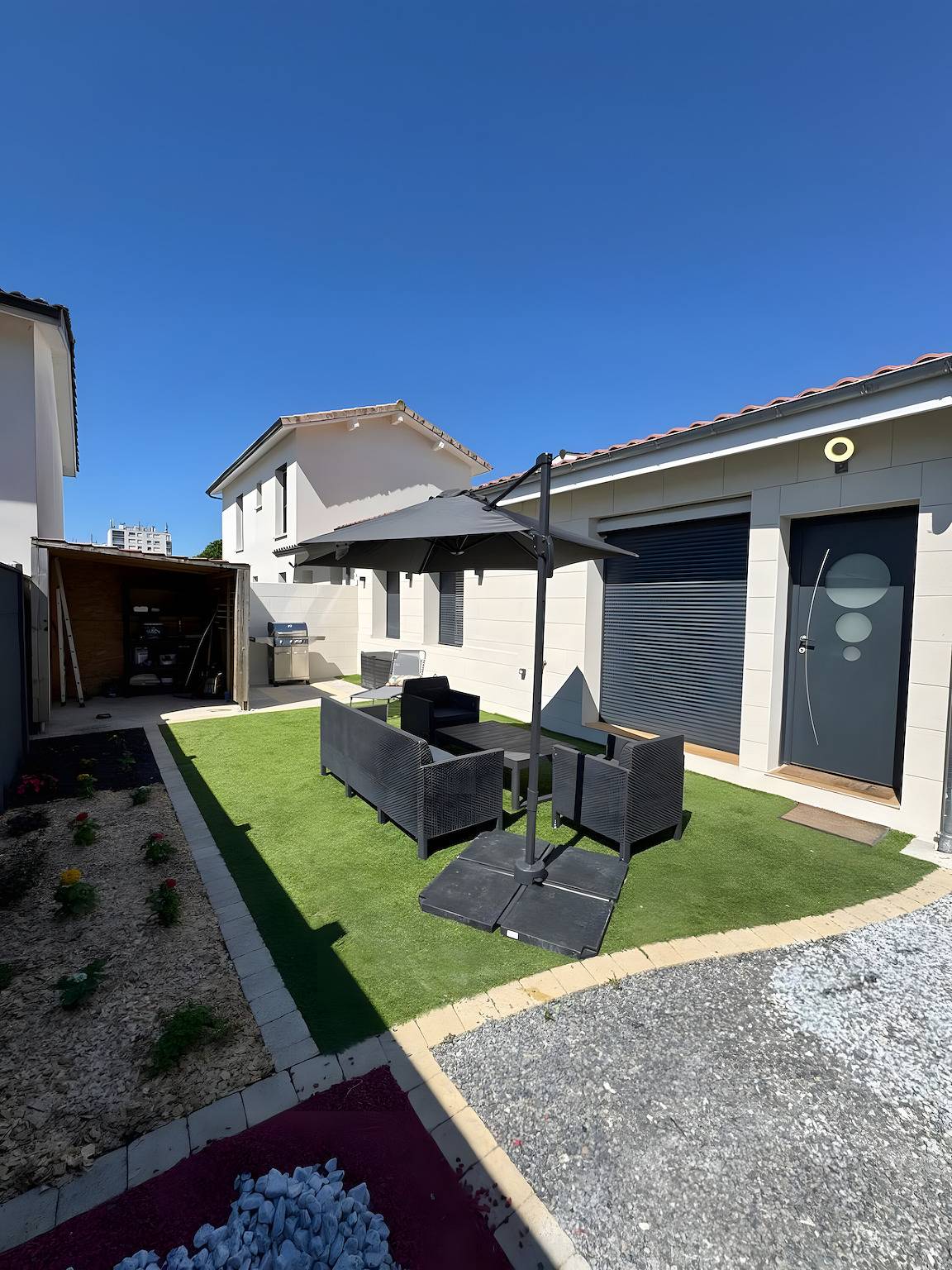 Villa 'Mon Cocon' con Jardín Privado, Wi-Fi y Aire Acondicionado in Villenave-d'Ornon, Región de Burdeos