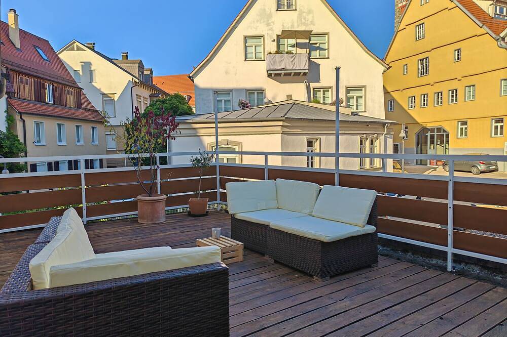 Ganze Wohnung, Stadtmitte Apartment im historischen Viertel 100qm Wohnfläche & 30qm Dachterrass in Schwäbisch Gmünd, Erlebnisregion Ostalb region