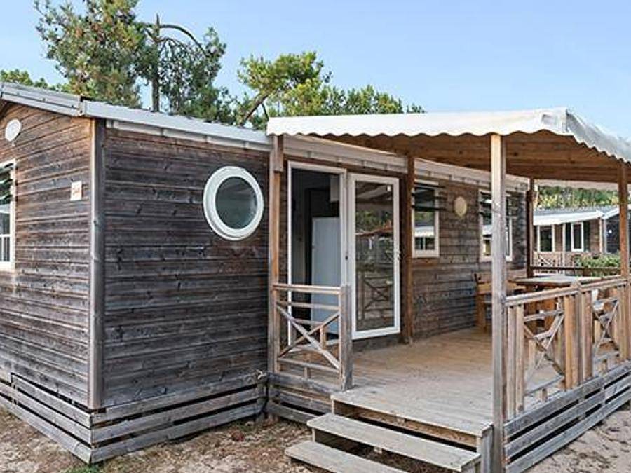 Camping L’Île du Rhin - Mobilhome 6 personas - Classic | 3 Dormitorios | 6 Pers. | Terraza elevada in Biesheim, Región de Colmar