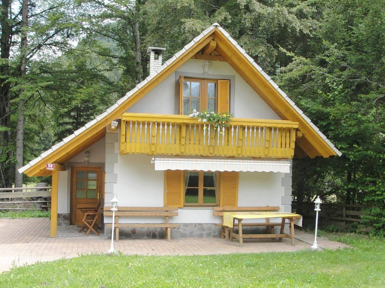 Two-Bedroom Townhouse in Kranjska Gora, Park Narodowy Triglav