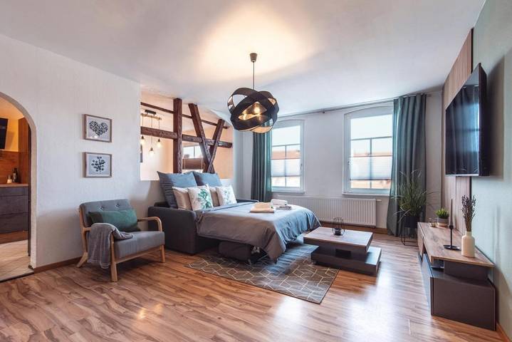 Vakantiewoning voor 10 personen, met tuin in Erfurt