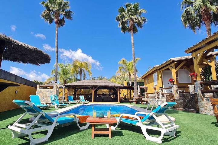 Maison de vacances pour 4 personnes, avec Terrasse et Jardin