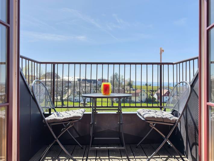 Ferienwohnung für 4 Personen, mit Balkon und Seeblick sowie Garten in Westallgäu - 3