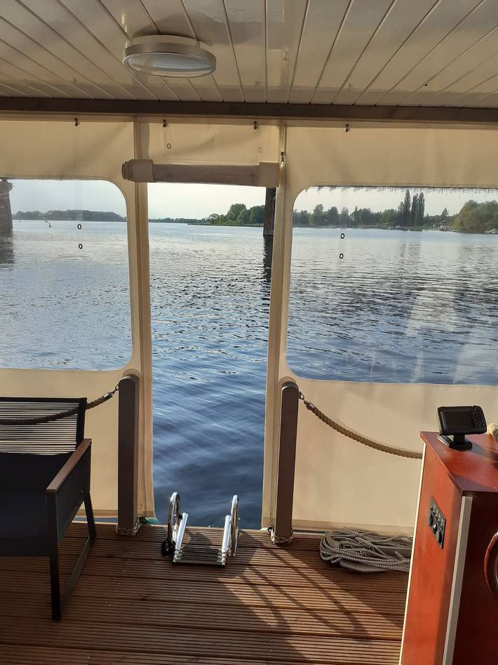 Ferienwohnung für 4 Personen, mit Terrasse und Ausblick sowie Seeblick in Werder - 4
