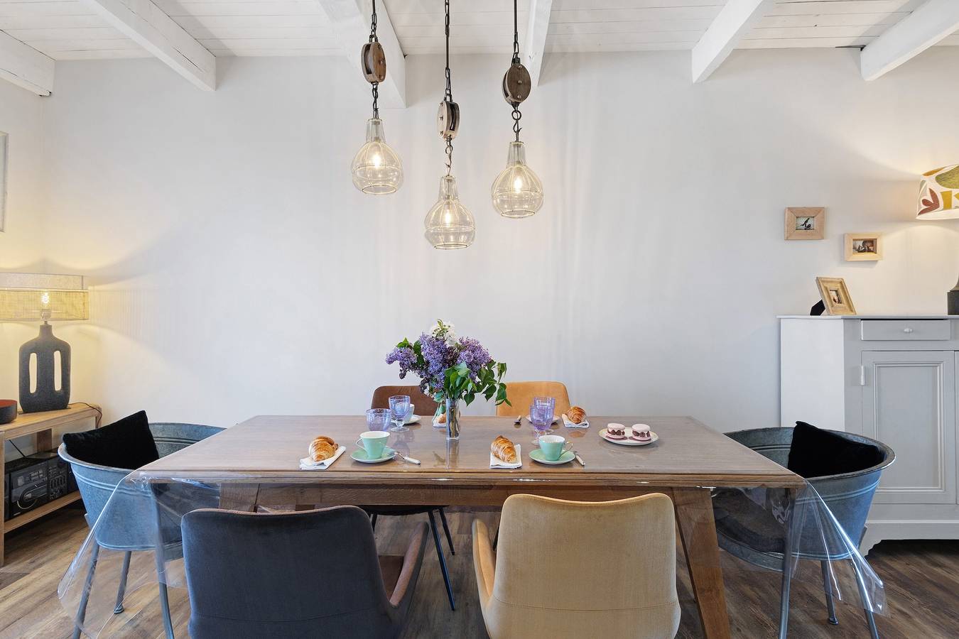 Ferienhaus „Maison Cosy Vogue“ mit privater Terrasse, Balkon und Klimaanlage in Vogüé, Ardèche