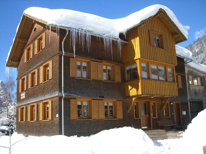 Vakantiewoning voor 6 personen, met uitzicht en tuin in Schoppernau