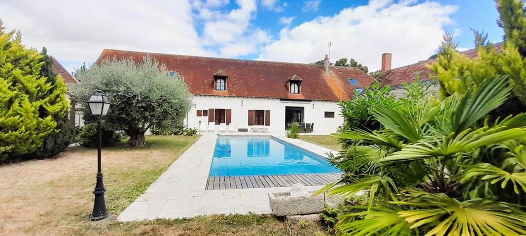 Maison de vacances pour 14 personnes, avec jardin ainsi que terrasse et piscine