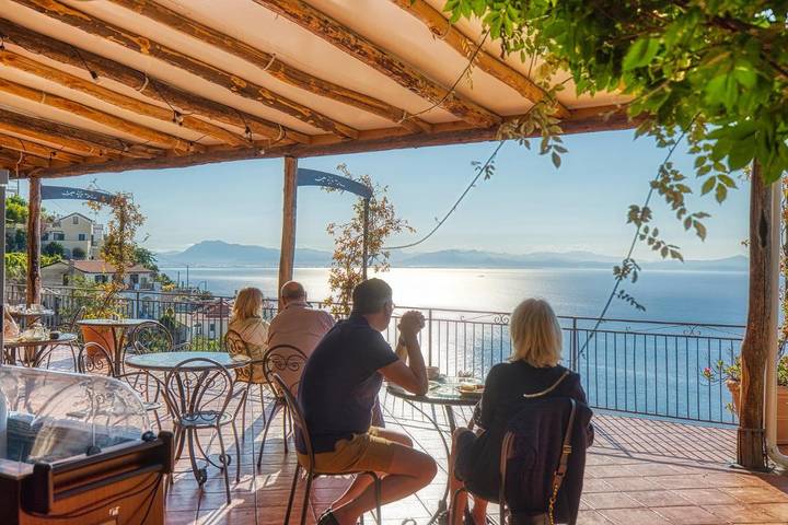 Maison d’hôte pour 2 personnes, avec vue ainsi que terrasse et jardin à Furore - 3