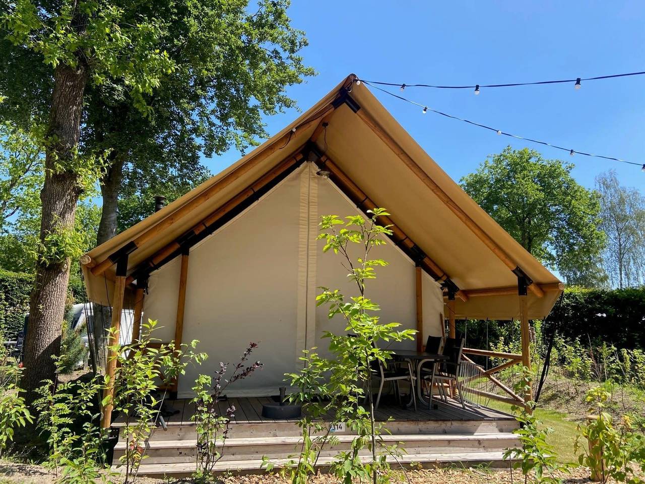 Europarcs De Wije Werelt — Glampingtent Luxe 6 in Hoge Veluwe