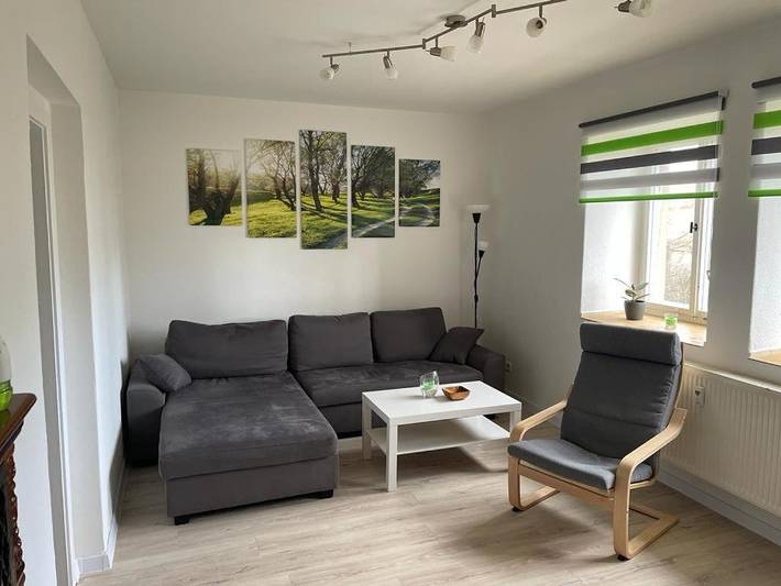Ferienwohnung für 4 Personen, mit Terrasse und Garten in Freiberg