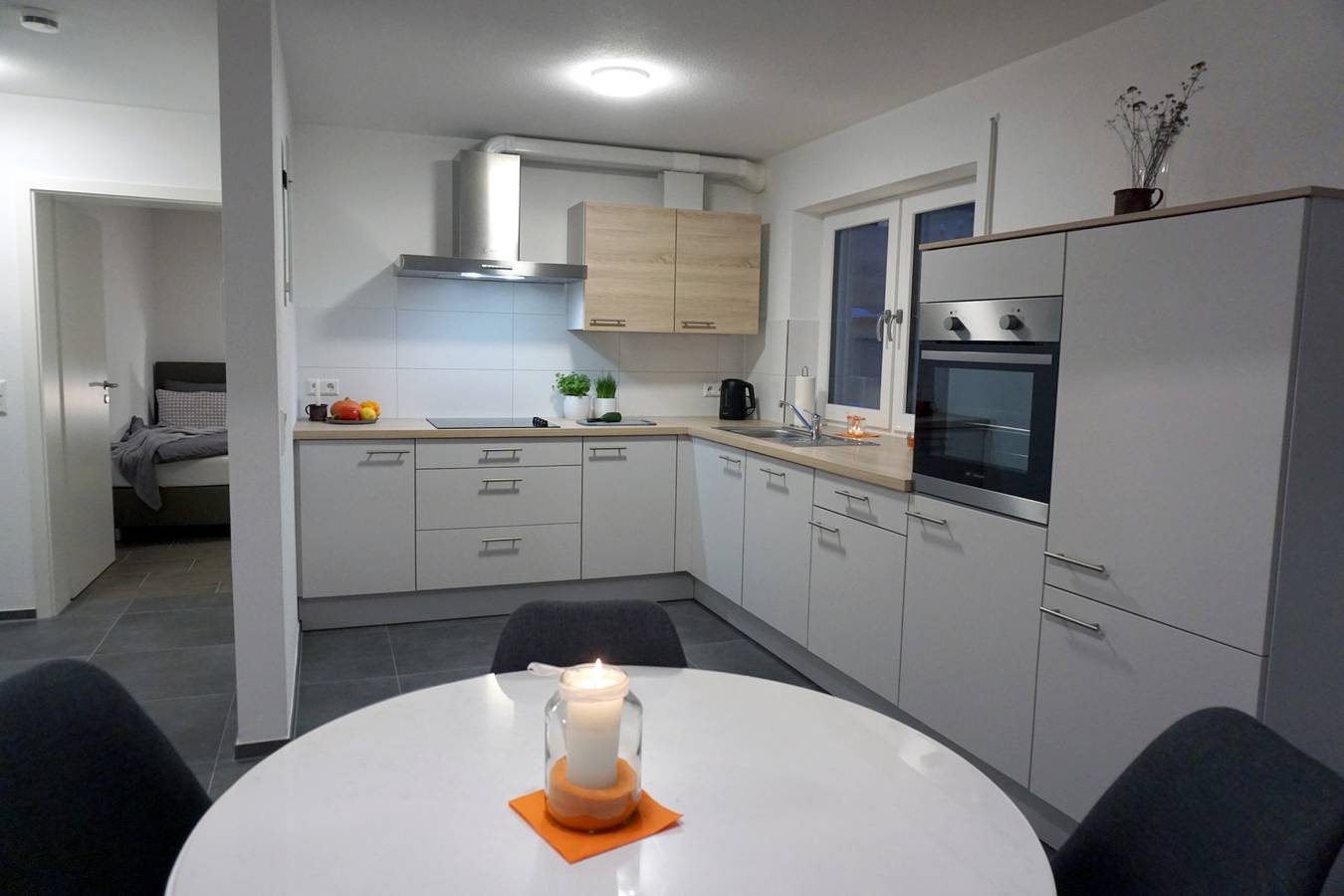 Ganze Ferienwohnung, Fewo Reimann - Ferienwohnung Klötzle Blei, 55qm, Terrasse, 1 Schlafzimmer,  max. 3 Personen in Blaubeuren, Alb-Donau-Kreis