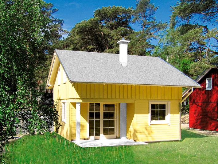 Ferienhaus für 6 Personen, mit Terrasse und Sauna in Baabe