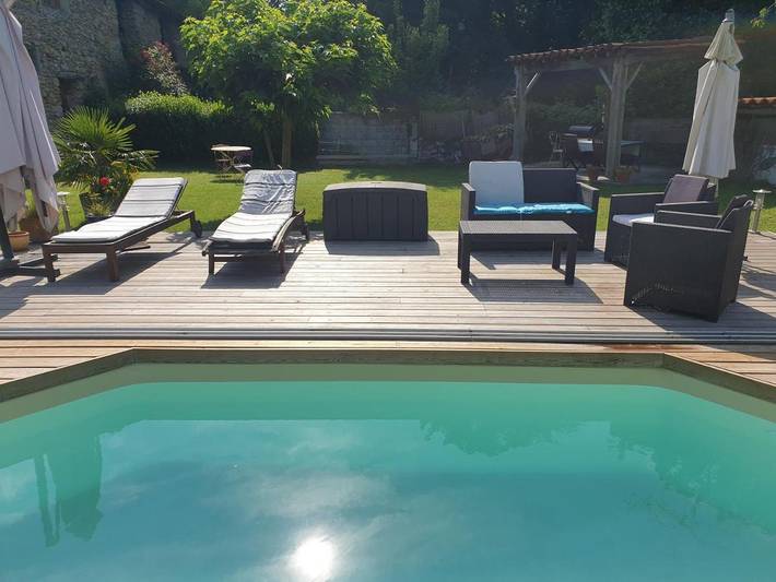Location de vacances pour 5 personnes, avec jacuzzi ainsi que piscine et jardin dans Encausse-les-Thermes - 4