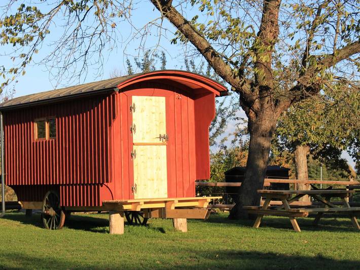 Chalet für 3 Personen, mit Terrasse und Garten, kinderfreundlich in Sachsen