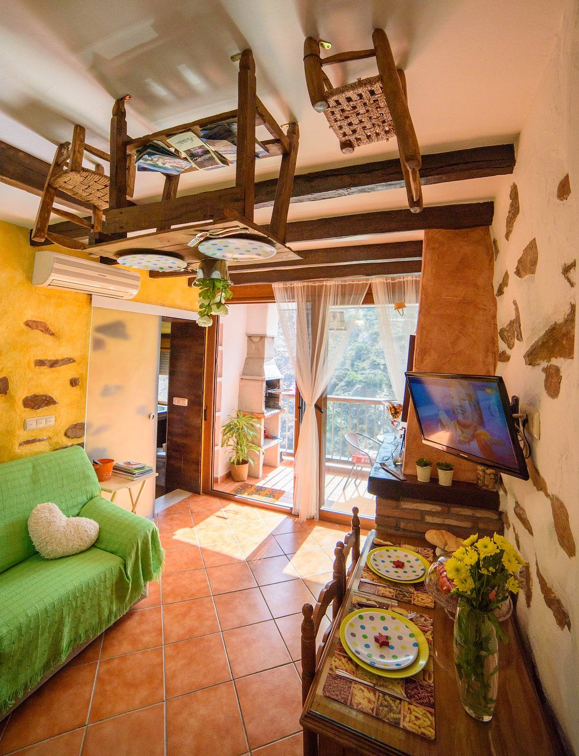 Gemütliches Chalet in Laroya + Pool in Laroya, Almería Provinz