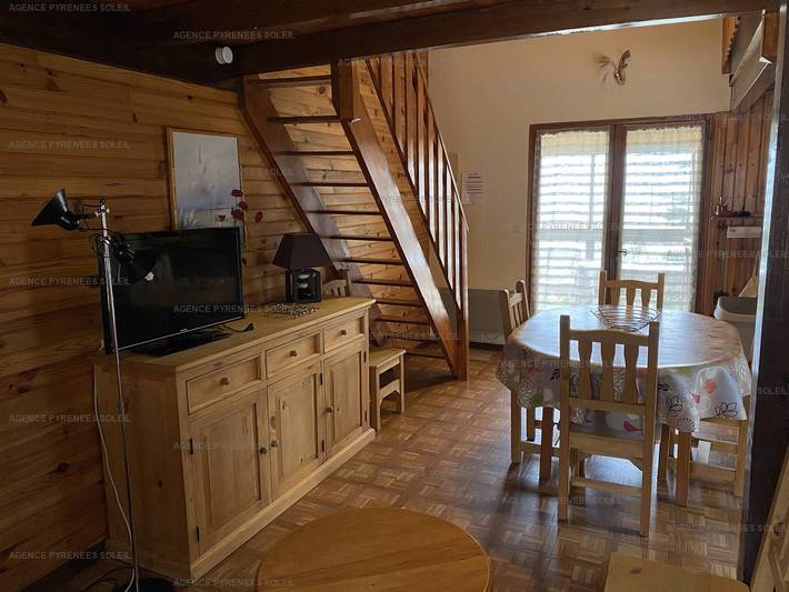 Gîte pour 6 personnes, avec vue sur le lac et jardin, animaux acceptés à Les Angles - 2