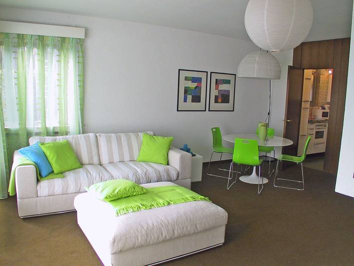 Ferienwohnung für 3 Personen, mit Balkon und Garten sowie Seeblick in Locarno - 4