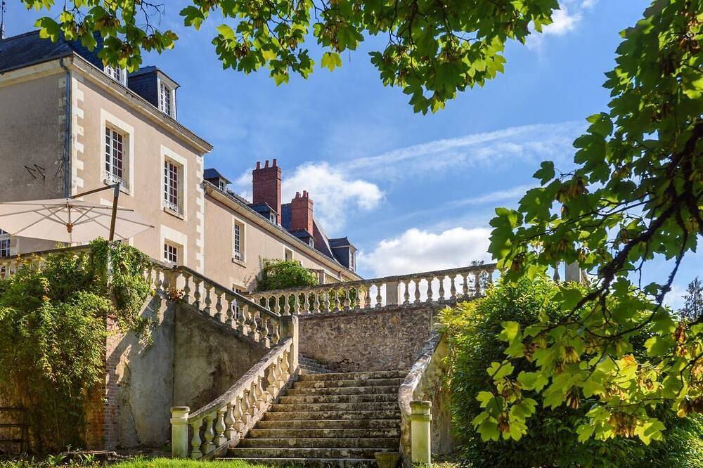 Chateau de la Huberdiere in Nazelles-Négron, Région de Tours