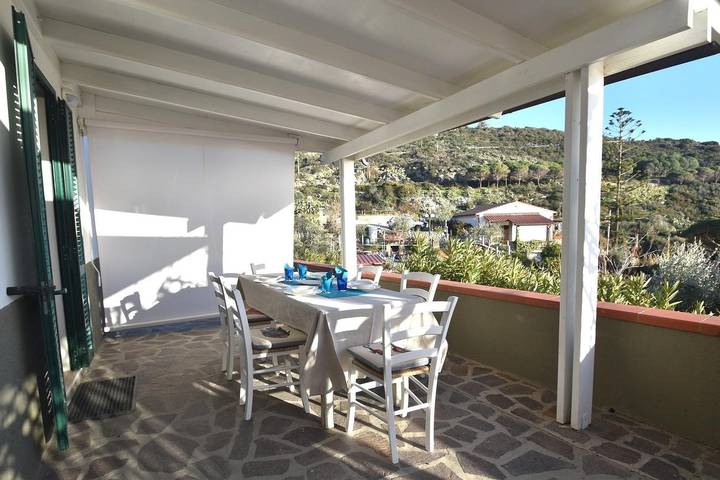 Ganze Wohnung, Cavoli Gr. Fl.  - Dreizimmerwohnung mit Meerblick in Spiaggia di Cavoli (Campo nell'Elba), Campo nell'Elba