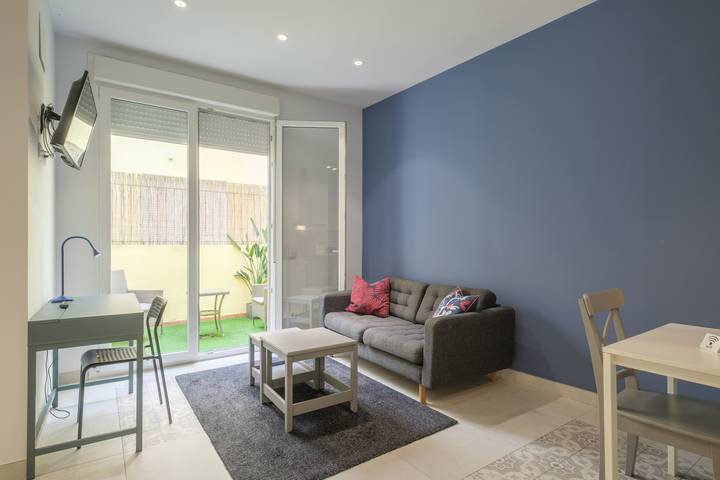 Appart’hôtel pour 2 personnes, avec balcon