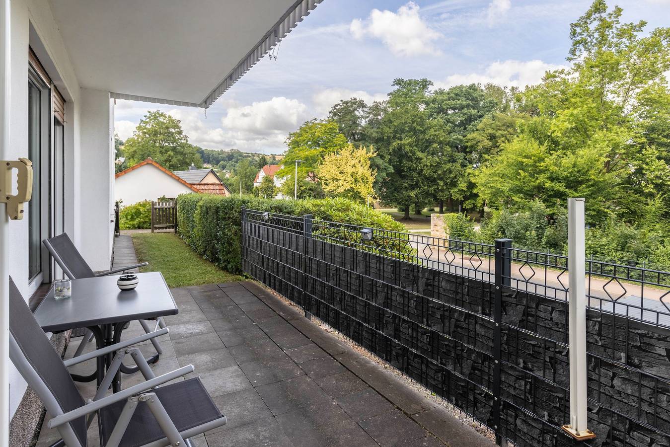 Ganze Wohnung, Ferienwohnung 'Am Schloßpark' mit privater Terrasse, privatem Garten und Wi-Fi in Melsungen, Schwalm-Eder-Kreis