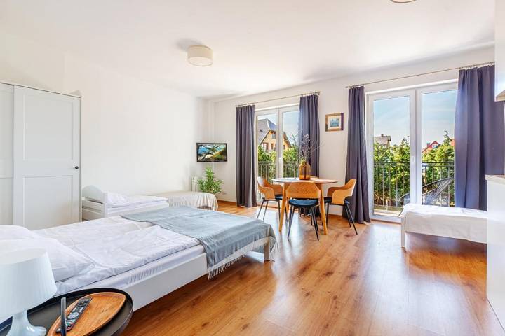 Obiekt b&b dla 4 osób, z ogród i balkon w Władysławowo