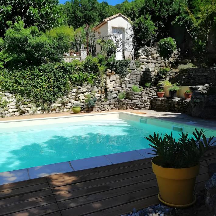 Maison de vacances pour 6 personnes, avec jardin, animaux acceptés dans la Drôme - 4