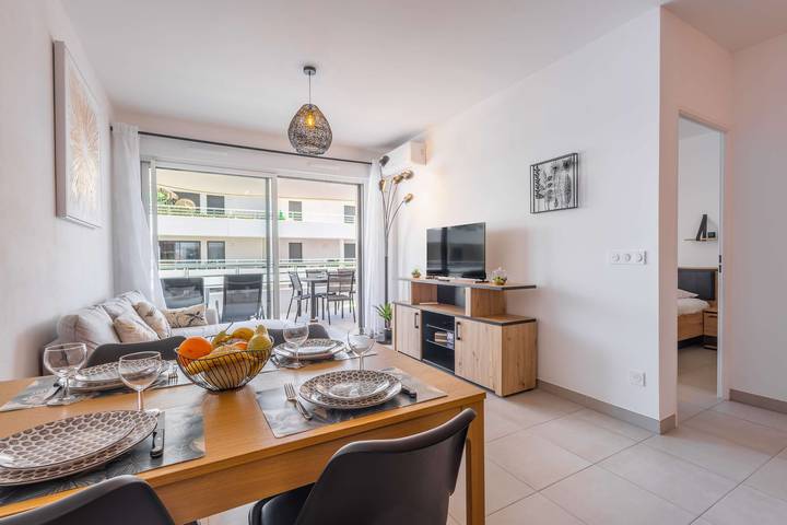 Gîte pour 4 personnes, avec balcon/terrasse, adapté aux familles dans Casino de Valras Plage - 3