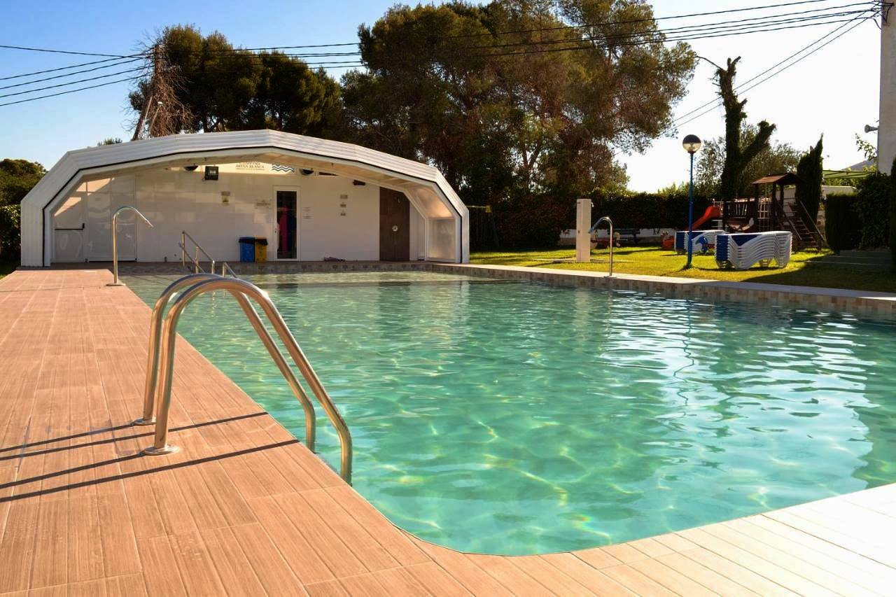 Camping pour 4 personnes avec jardin in Benidorm, Costa Blanca
