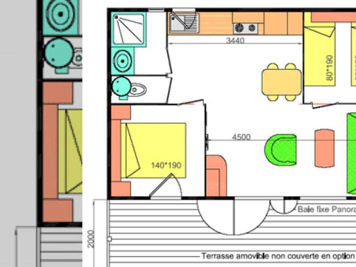 Chalet pour 6 personnes, animaux acceptés dans la Sarthe - 3